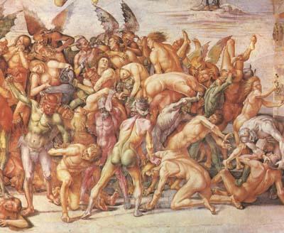Luca Signorelli The Damned Cast in Hell (mk08) Sweden oil painting art